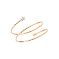 Pulsera Espiral - Oro rosa de 9 quilates