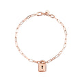 Armband Cadenas - Guldpläterat silver