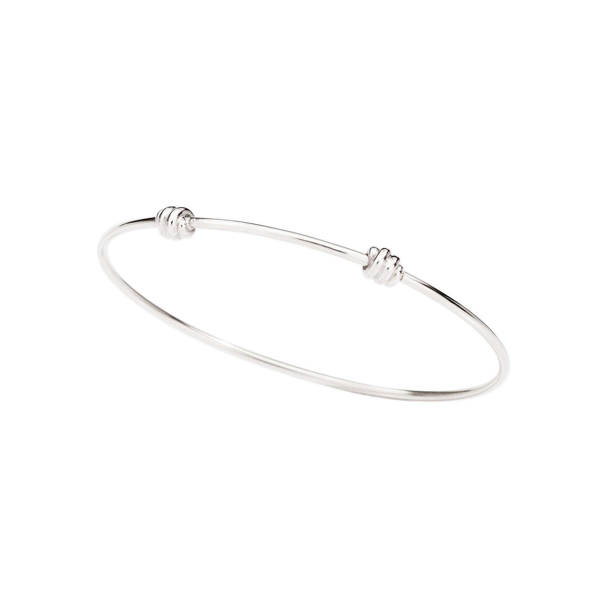 Armreif Nodo – Silber