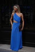 Vestido Faustine Calado - Azul Real
