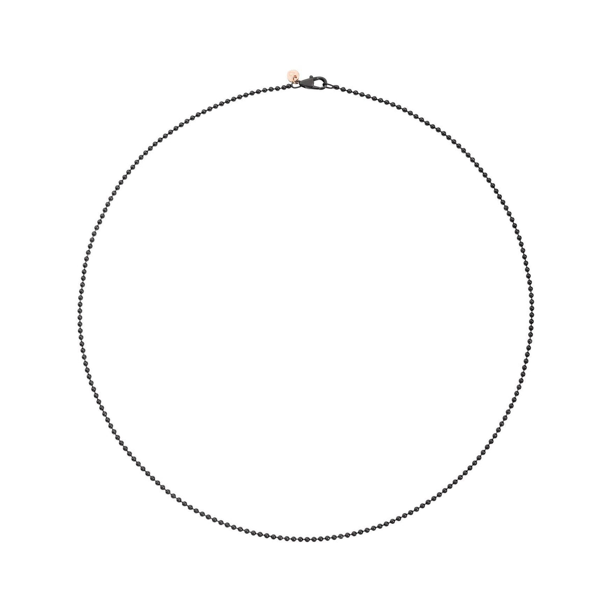 Collana Bollicine PVD - Oro Rosa 9K & Acciaio