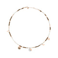 Collier Moon & Sun - Or Rose 9K & Diamants