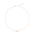 Halsband Stjärnfall - 9K Roséguld & Diamanter