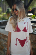 Camiseta estampada Alva - Blanco