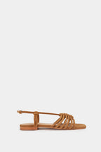 Sandales Denise - Daim Camel