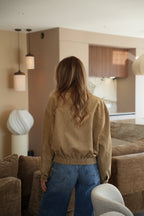 Veste Suédée Charly - Beige