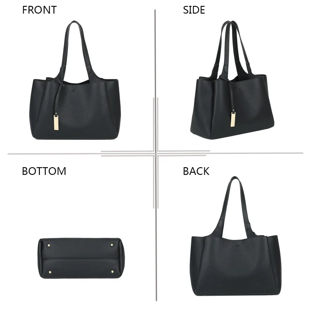 Bolso Shopping Yann - Negro