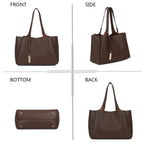 Sac Cabas Yann - Chocolat