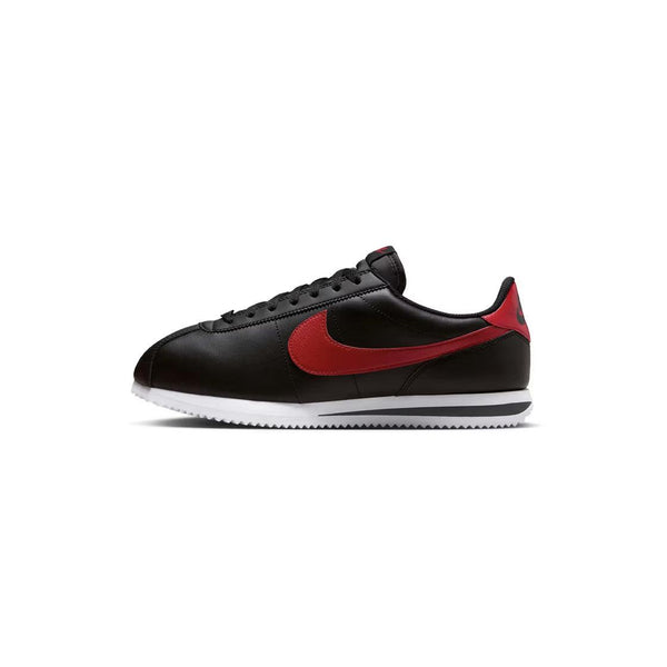 Baskets Homme Nike Cortez Classic Leather - Noir, Rouge, Blanc