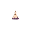 Charm Tag Amethyst – 9K Roségold