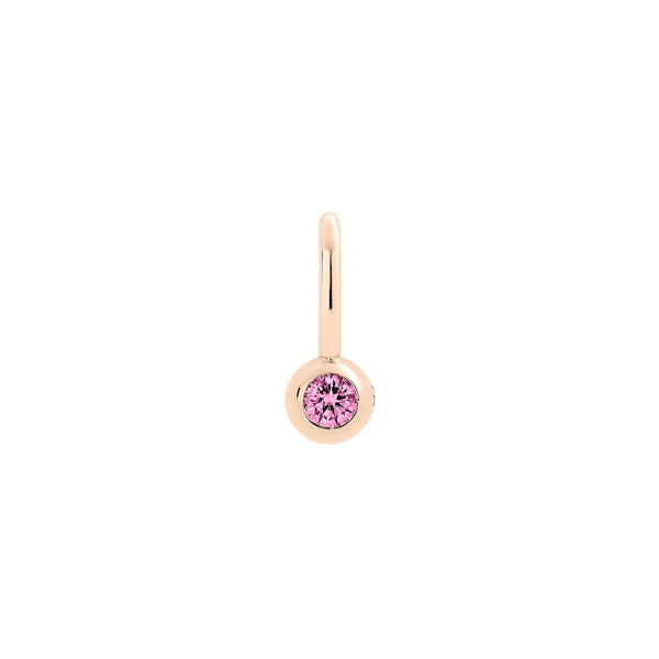 Bollicine safirberlock - 9K roséguld