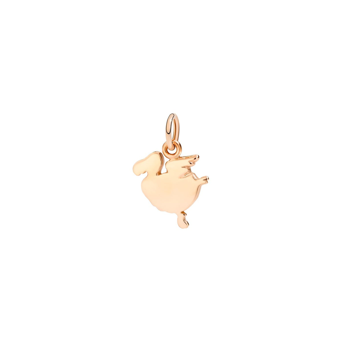 Charm Flying Dodo - Or Rose 9K
