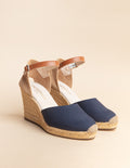 Espadrilles Talon Haut - Dolce Vita Bride - Marine - Femme