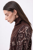 Cuello alto Domi - Marrón chocolate - Unisex