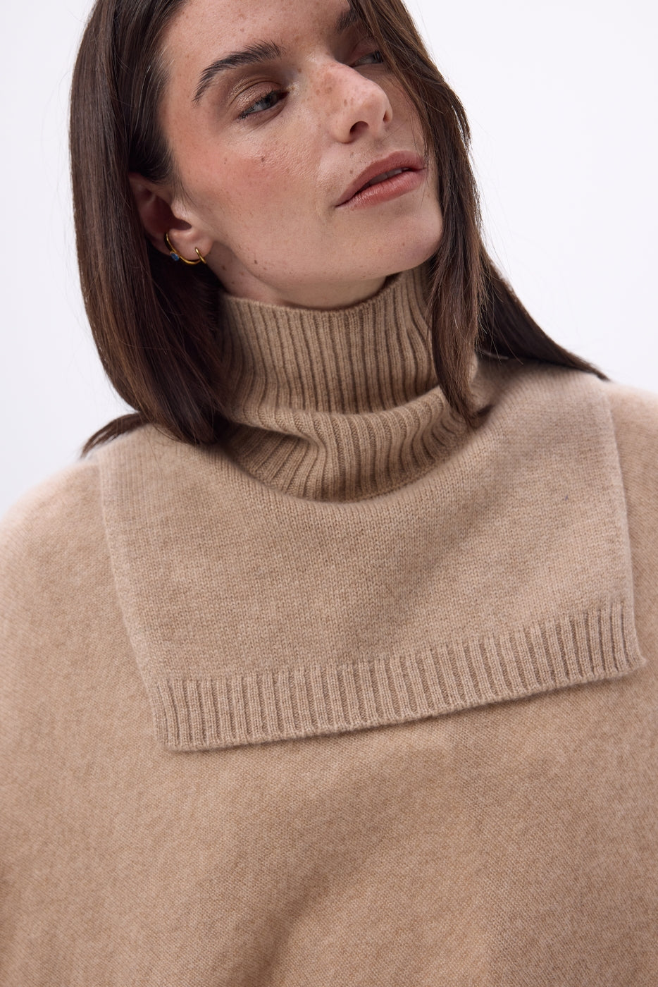 Dolcevita Domi - Beige Crema - Unisex - 100% Cashmere