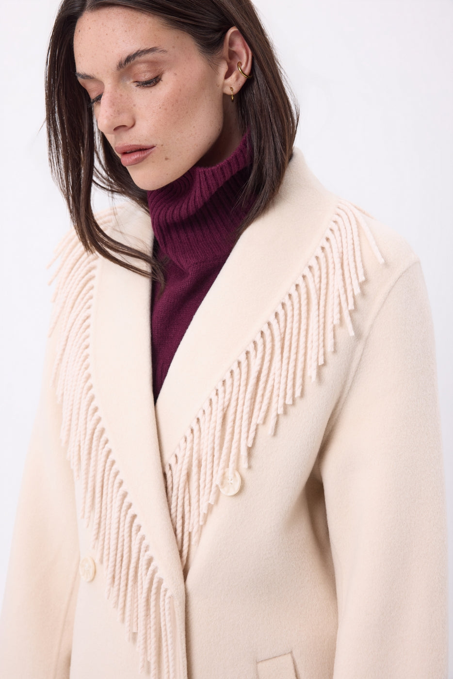 Dolcevita Domi - Rosso vino - Unisex - 100% Cashmere