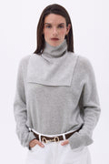 Dolcevita Domi - Grigio Chiaro - Unisex - 100% Cashmere