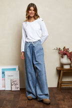 Jeans Dora - Bleu Used