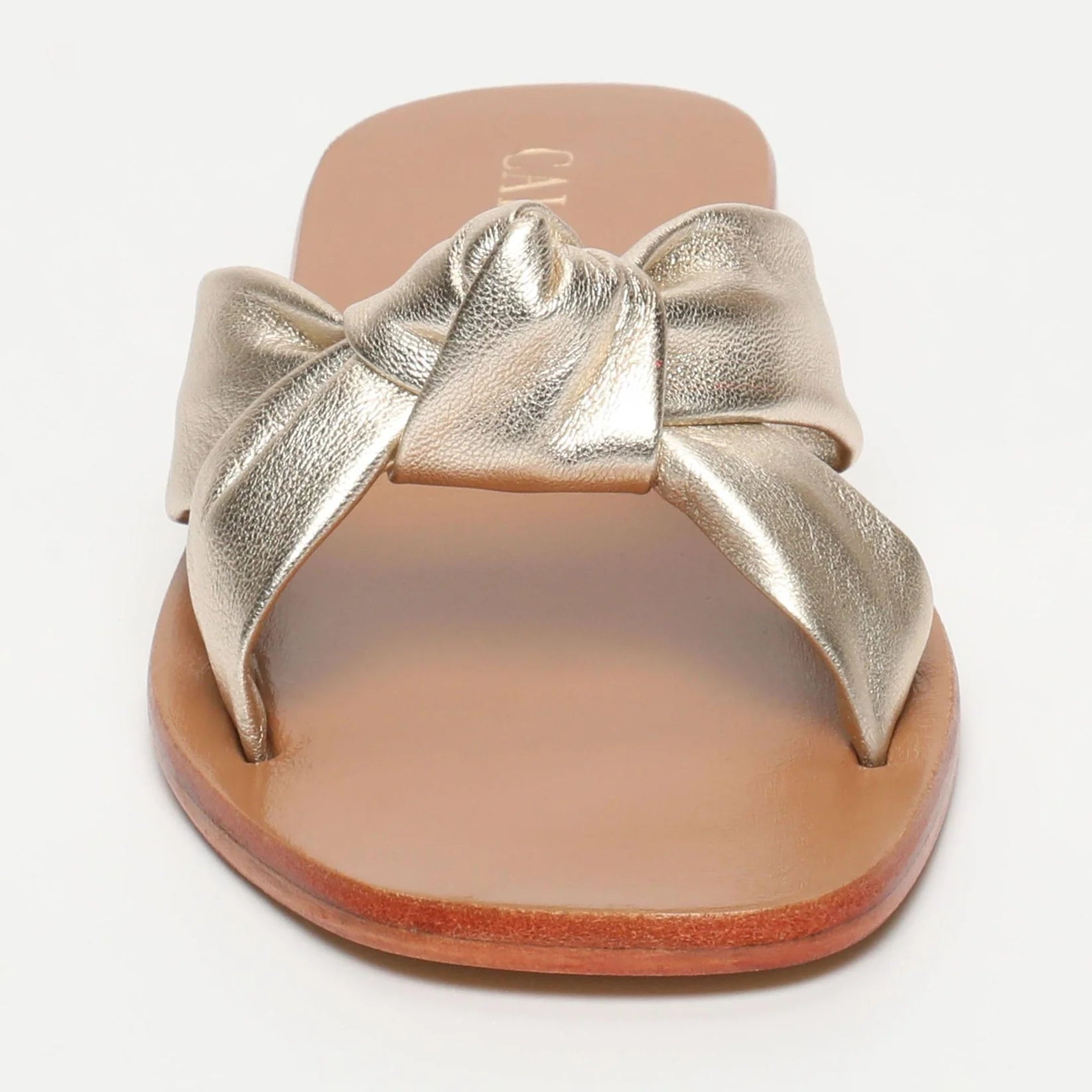 Mules Dorreh - Leather Gold