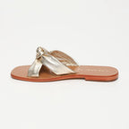 Mules Dorreh - Leather Gold