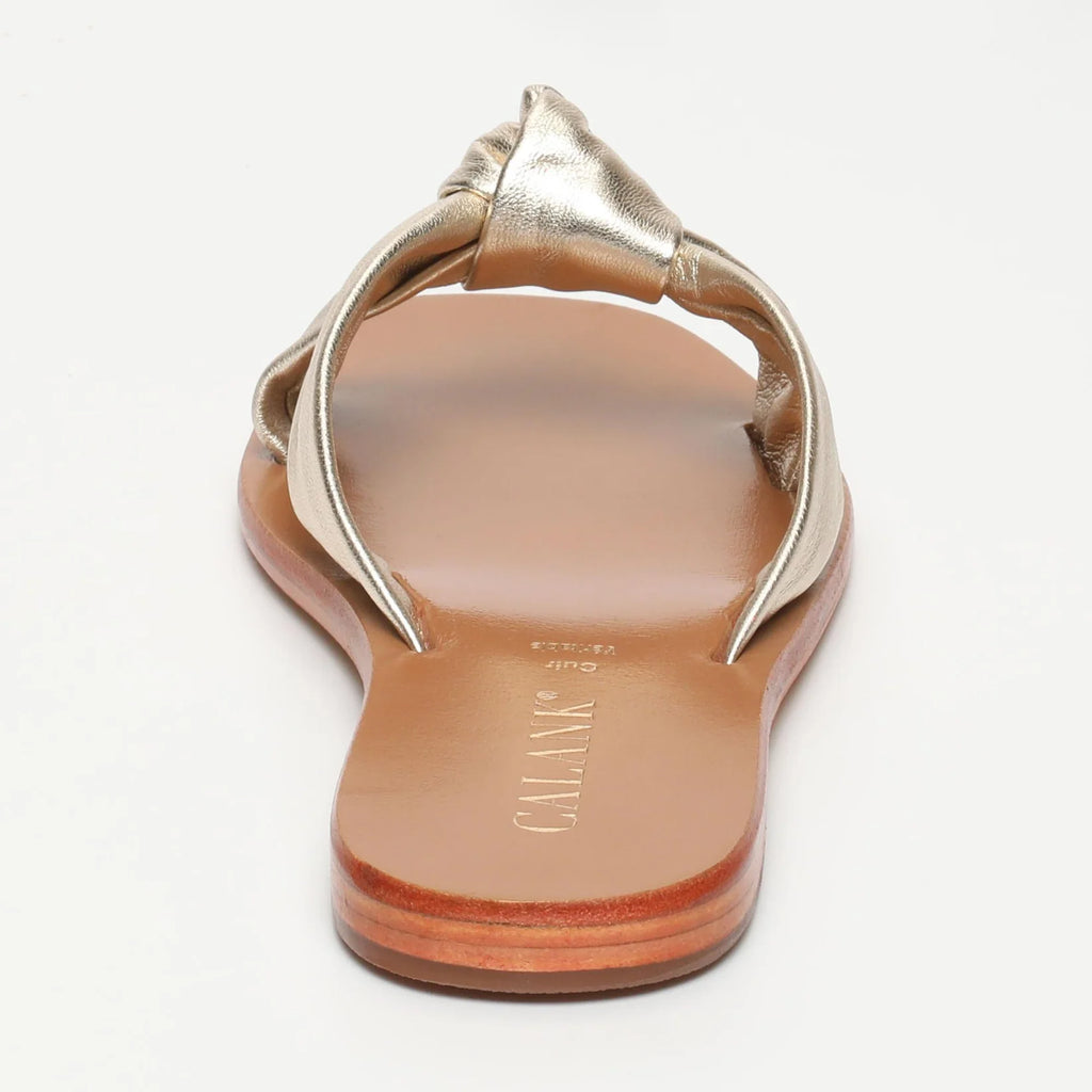Mules Dorreh - Leather Gold