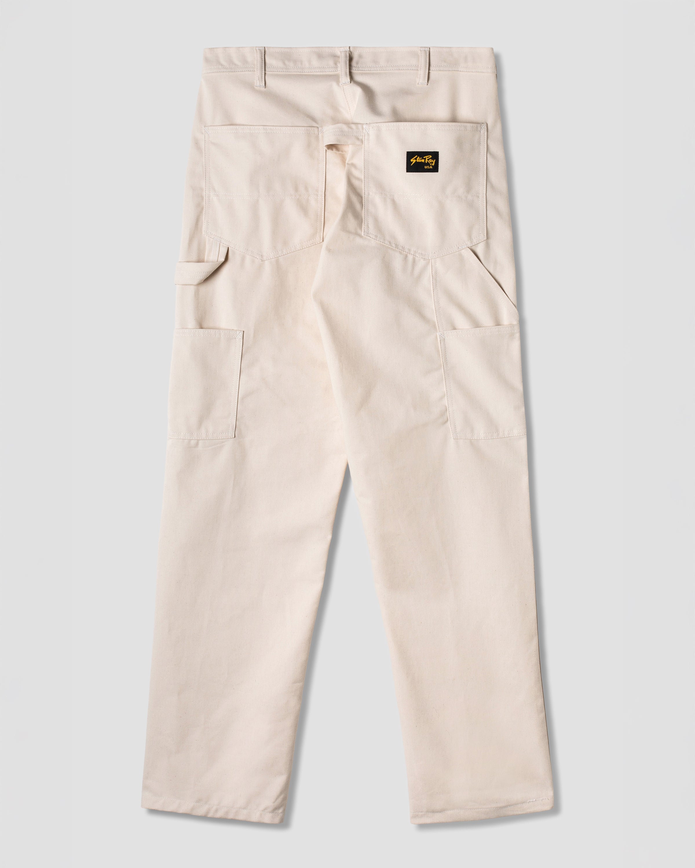 Double Knee Painter Trousers - Natural Drill