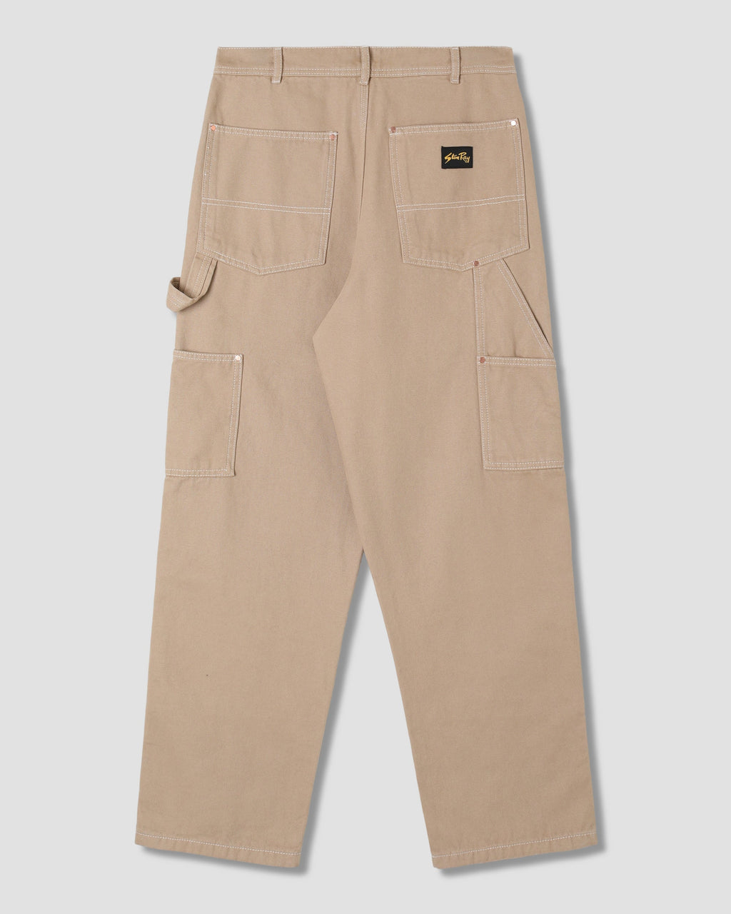 Double Knee Trousers - Khaki Duck