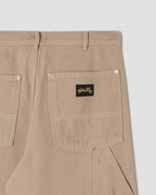 Double Knee Trousers - Khaki Duck
