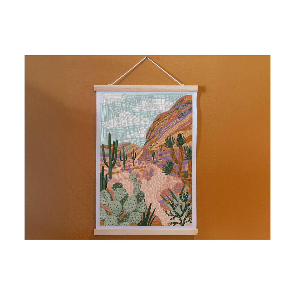 Small Diamond Box - Diamond Painting Desert Hills By Julia Cornelius