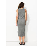 Vestido camiseta sin mangas con diseño ecológico - Plain Dark Grey