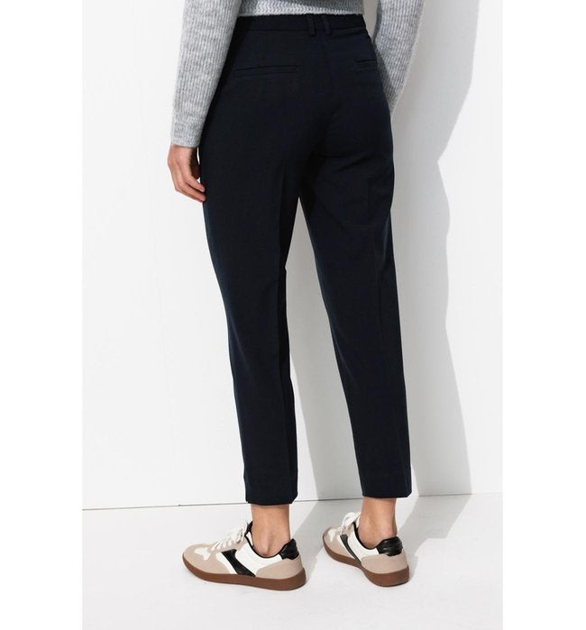 Pantalón pitillo liso para mujer - Azul oscuro liso