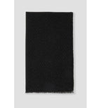 Bufanda iridiscente lisa para mujer - Negro oscuro liso