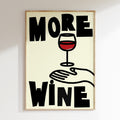 Cocktails - Affiche More Wine - Multi