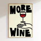 Cocktails - Affiche More Wine - Multi