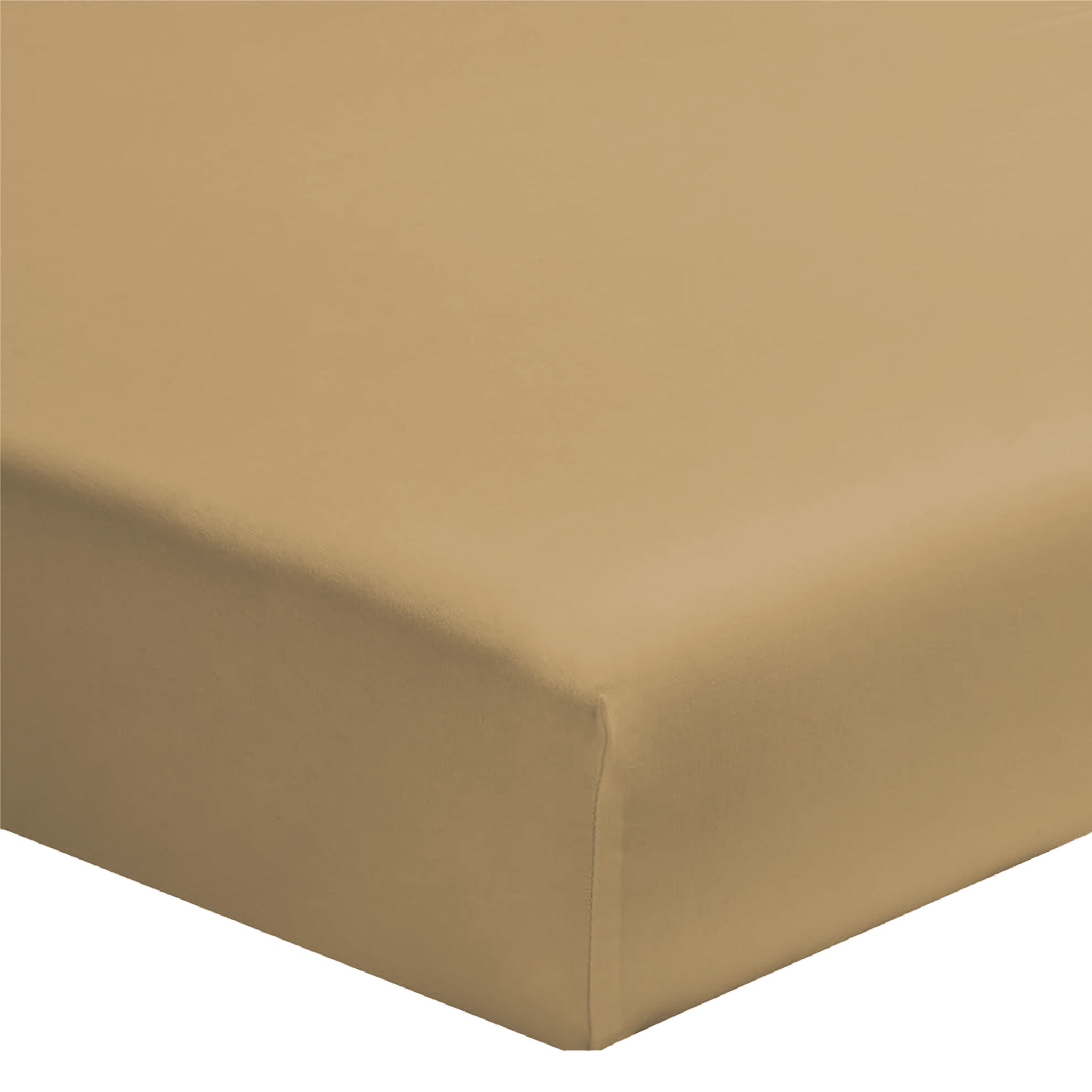 Cotton Satin Fitted Sheet - 4 Colours to Choose From