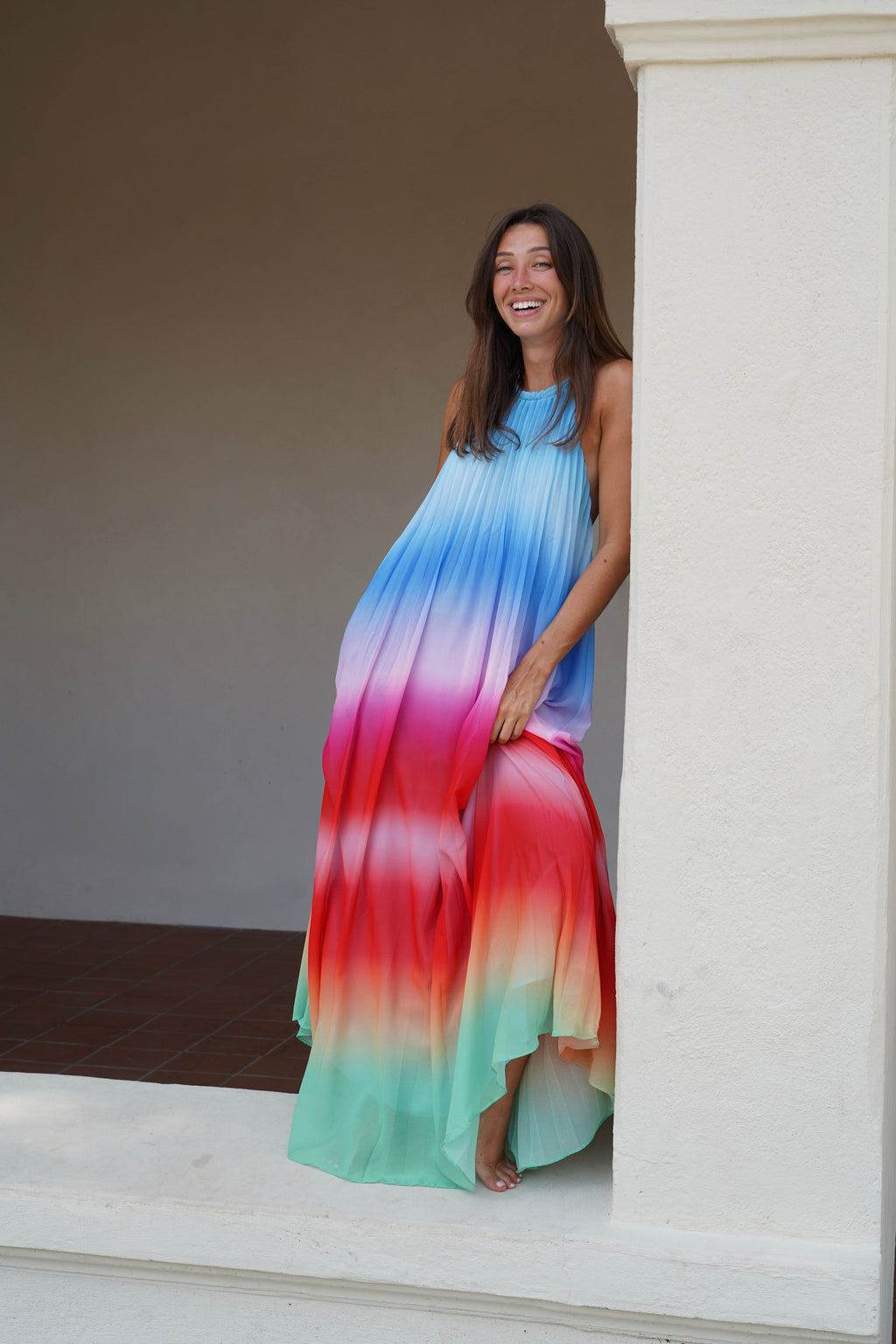 Vestido Kaléa Azul Cielo