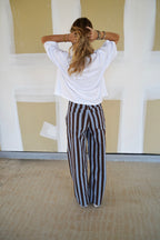 Blue Stripe Jeans