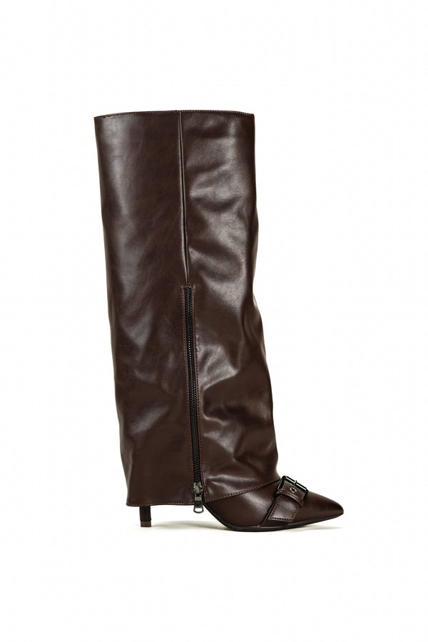 Bottes Guêtres Nysa - Chocolat