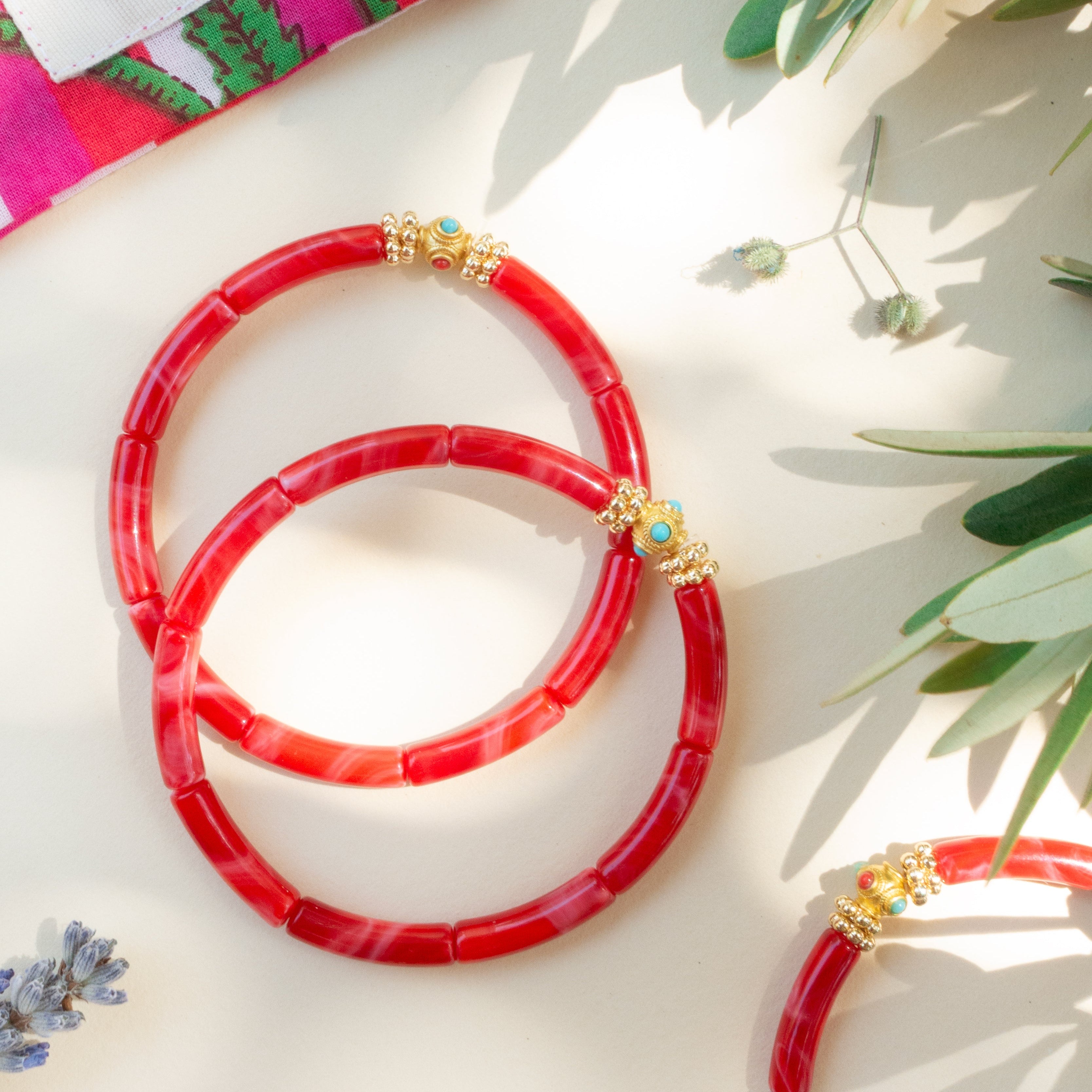 Pulseras Mini Léo - Red