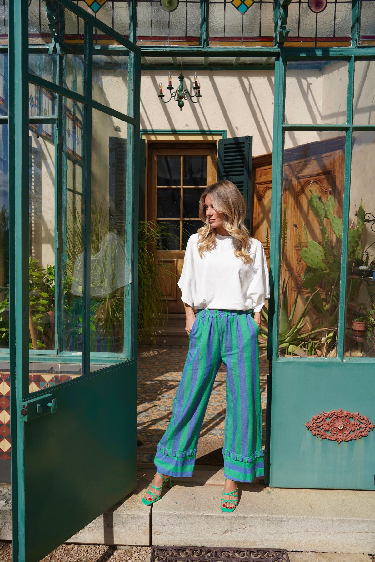 Groene broek Porto