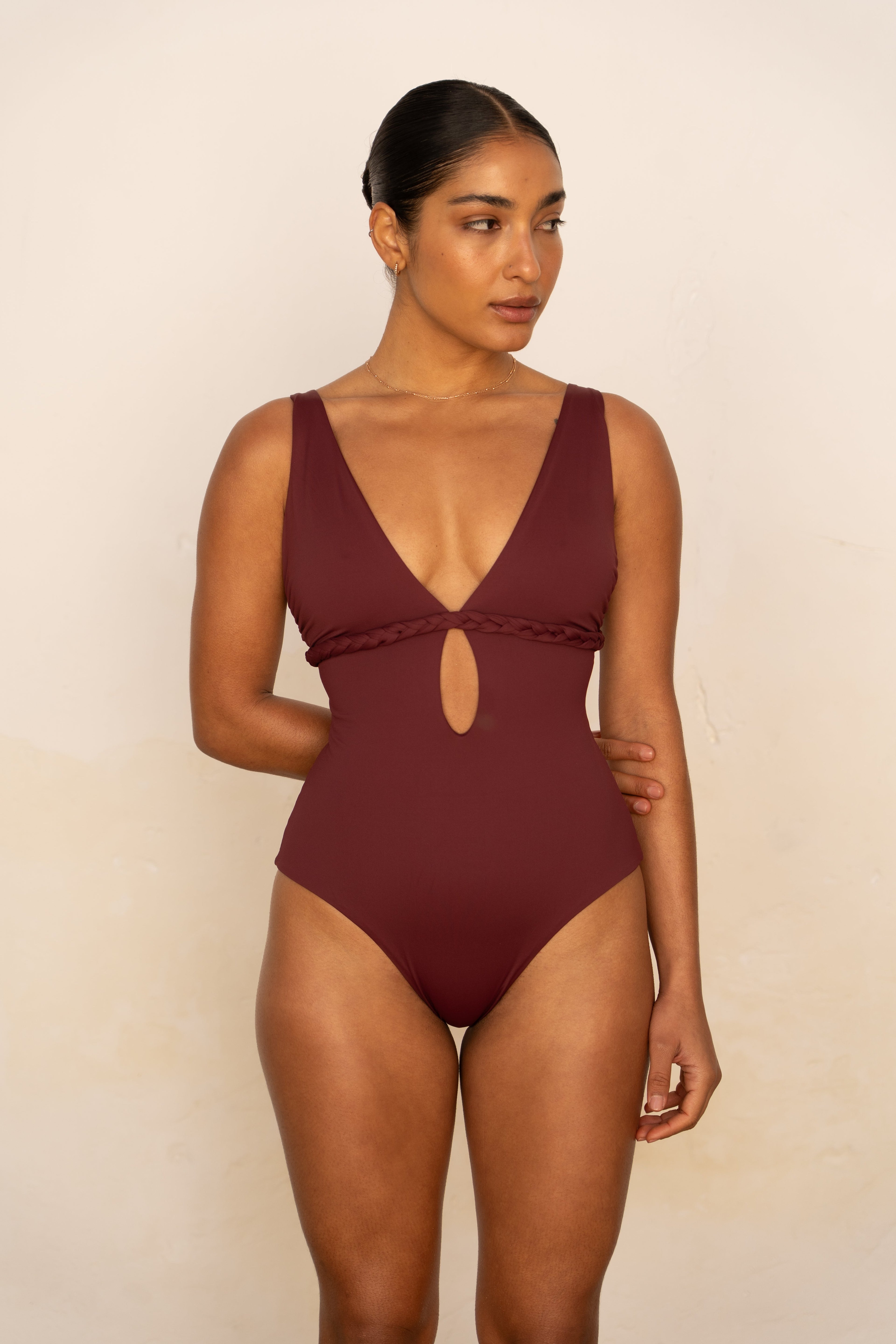 Amélia One Piece - Eggplant