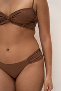 Elena Stockings - Chocolate Lurex