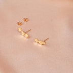 Pendientes de flores