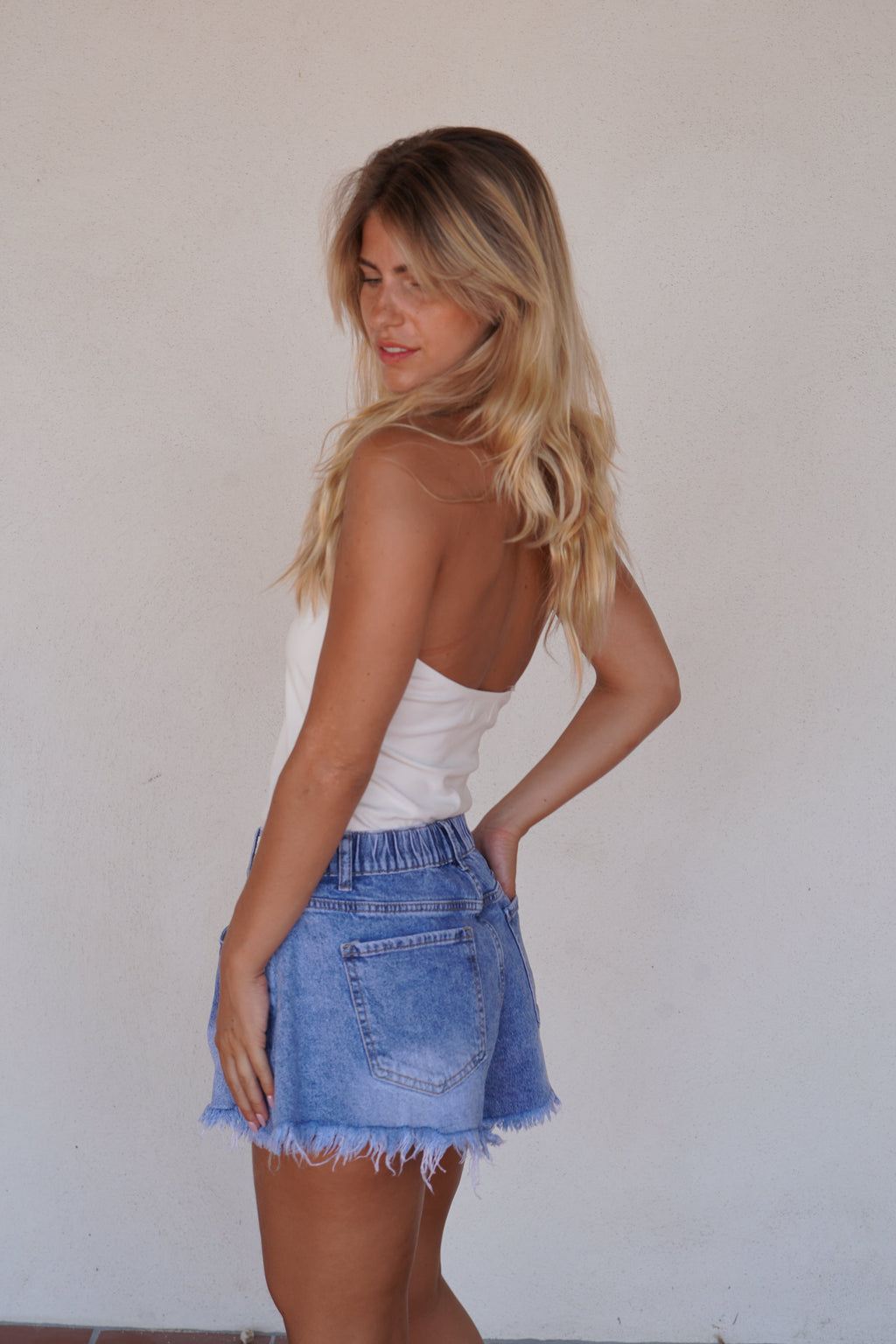 Top Roxanne Hvid