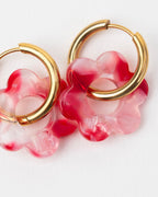 Orecchini Baby Fleurette - Rouge