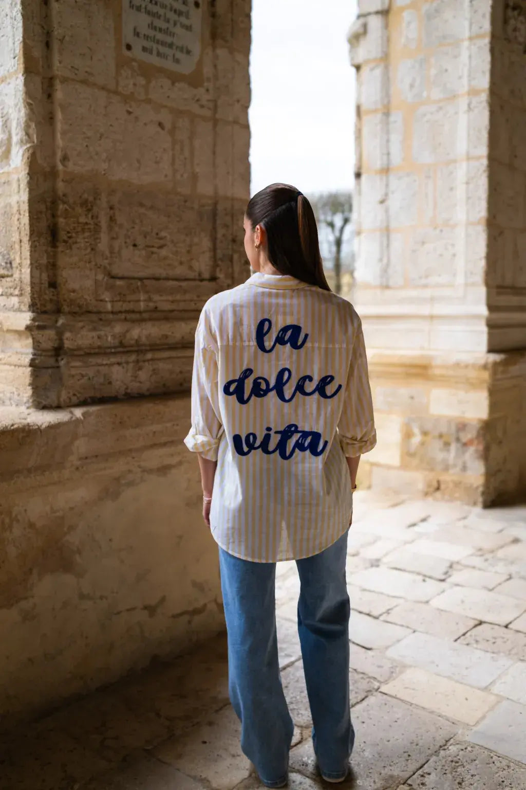 La Dolce Vita Yellow Shirt