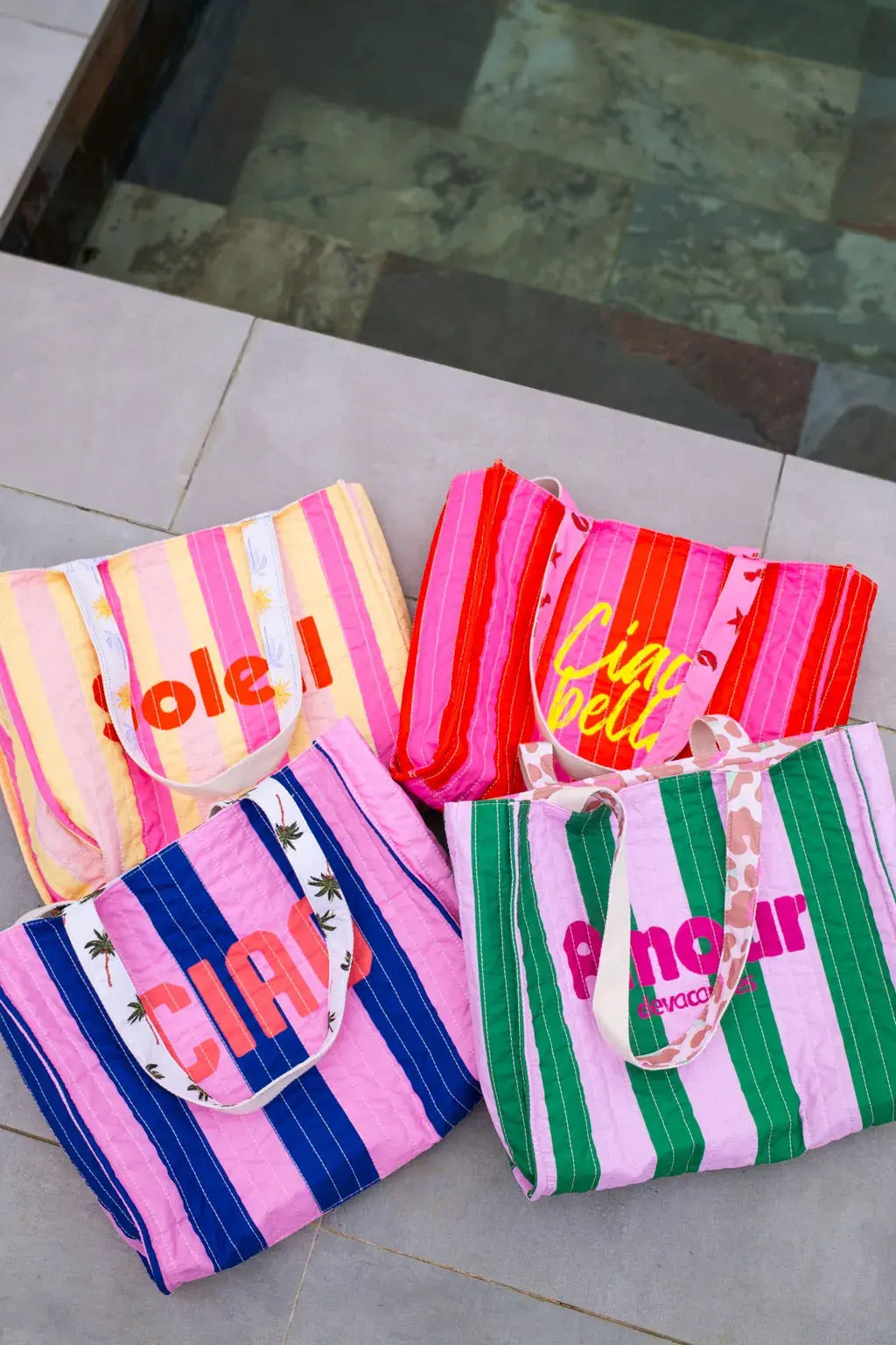 Amor de vacaciones Bolsa de tela