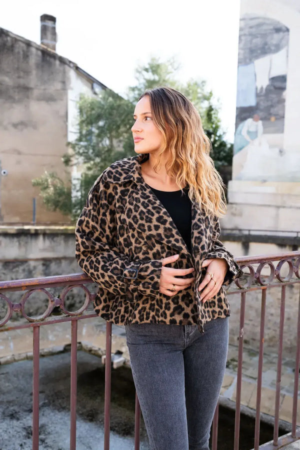Trenchcoat Hedy - Leopard