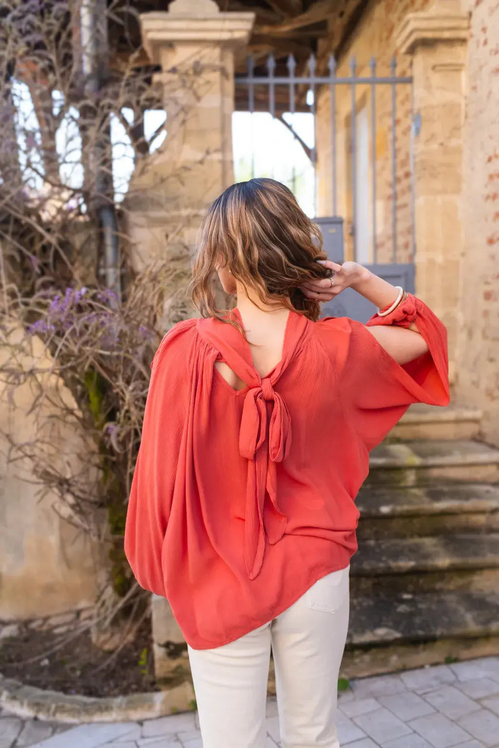 Blusa Stella - Terracota