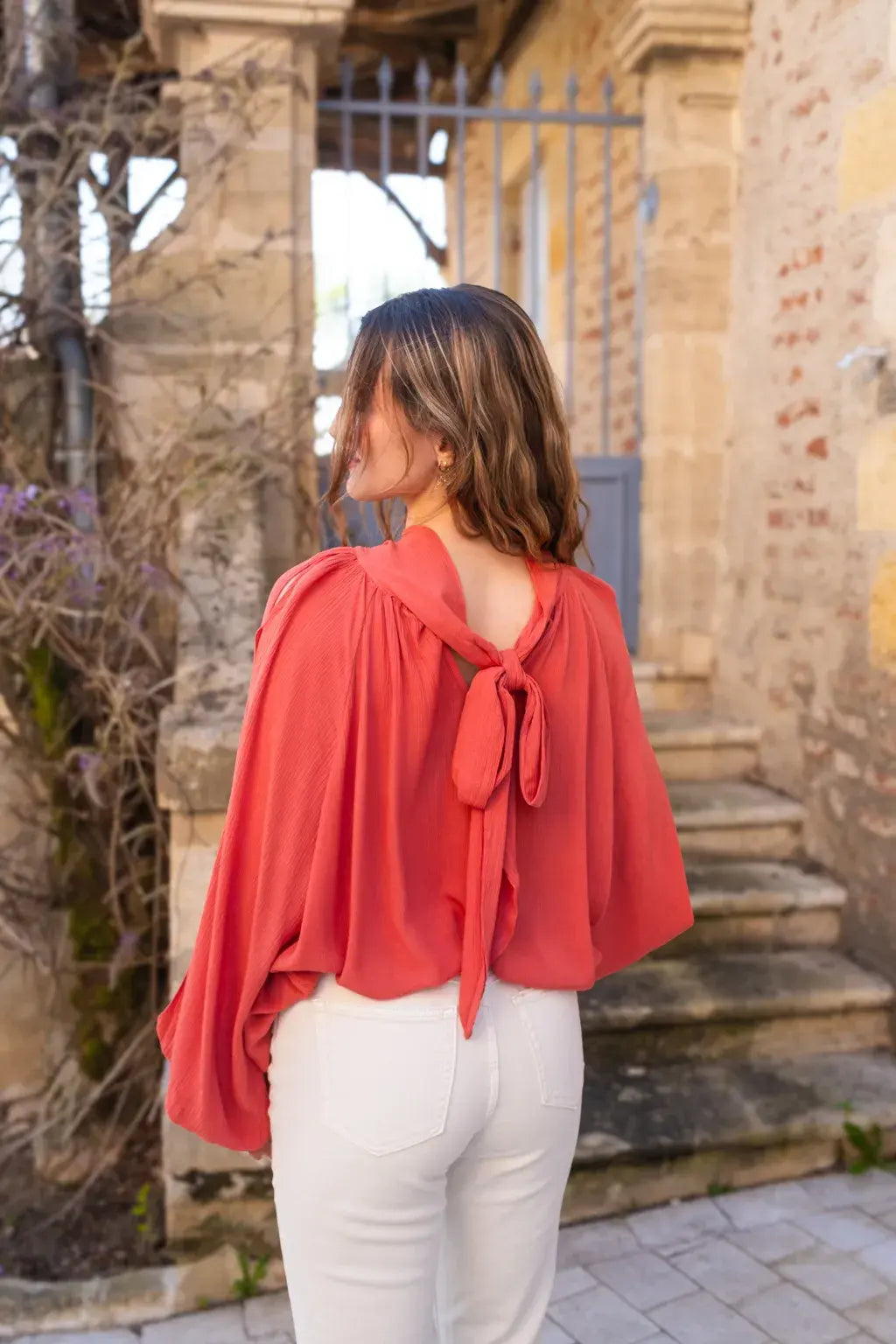 Blusa Stella - Terracota